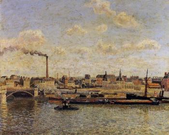 卡米耶 畢沙羅 Rouen, Saint-Sever, Afternoon 卡米耶 畢沙羅 Rouen, Saint-Sever, Afternoon